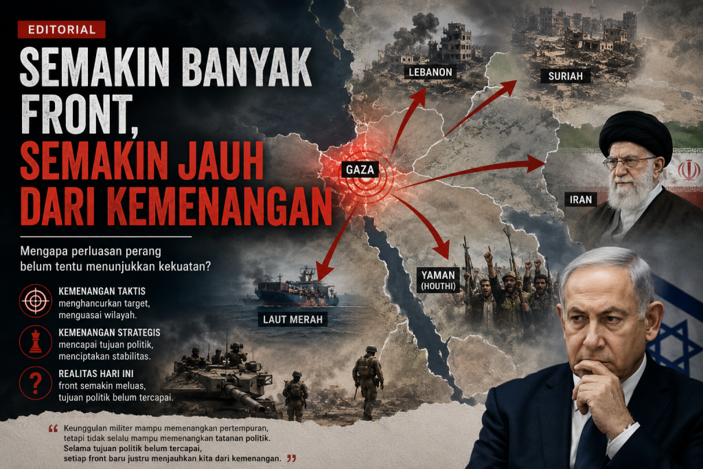 editorial semakin banyak front